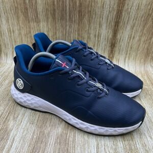 G/Fore MG4+ Men's Size 10.5 Spikeless Blue White Golf Shoes Sneakers Athletic